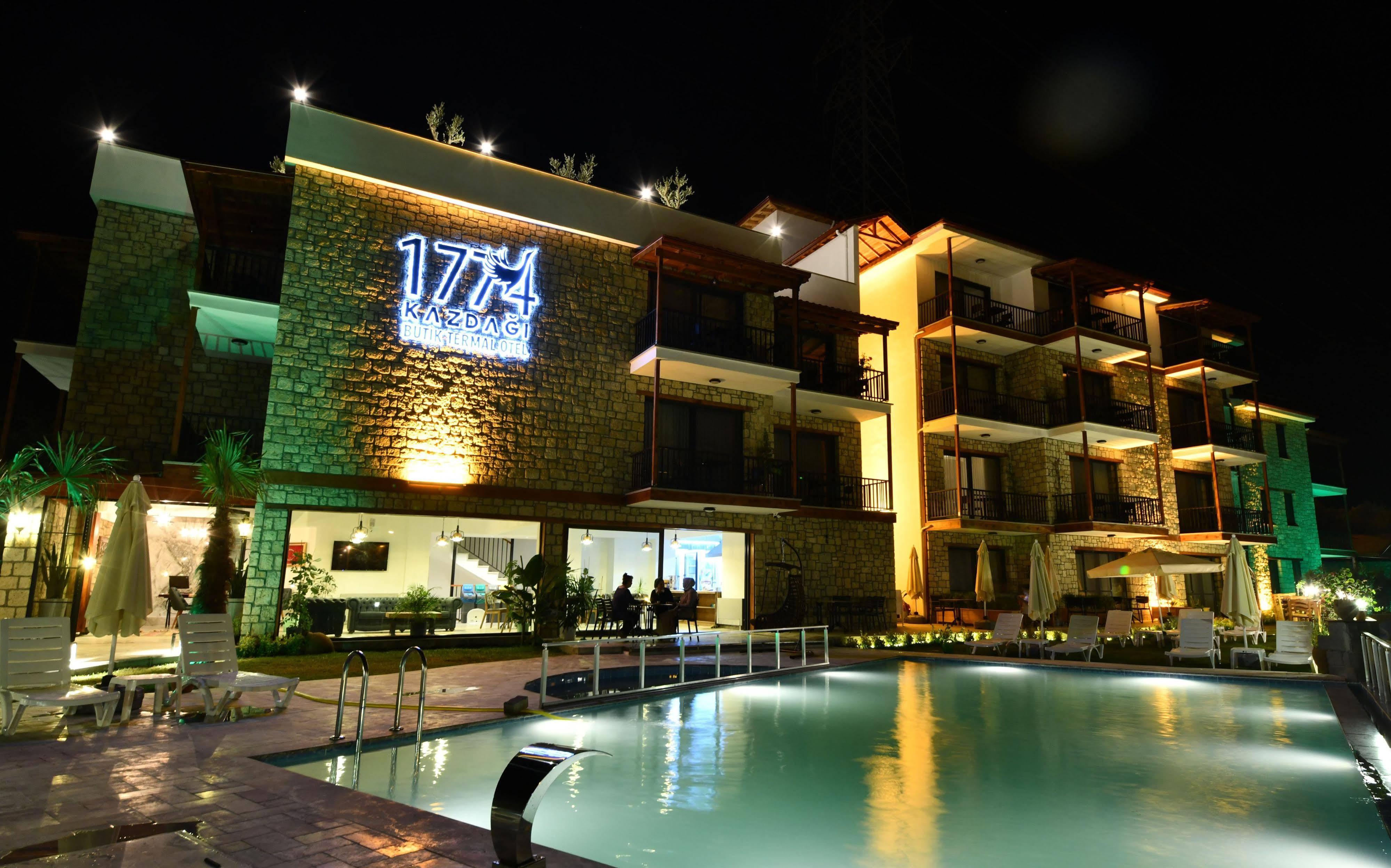 1774 Kazdagi Termal Otel Gure Exterior foto